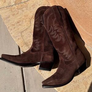 Tecovas Chocolate Deer Roughout